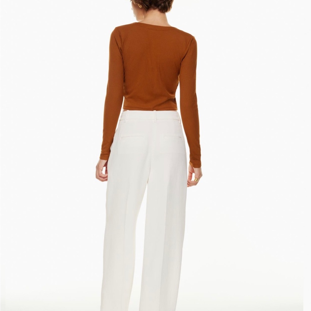 Aritzia Effortless Pant- Light Birch